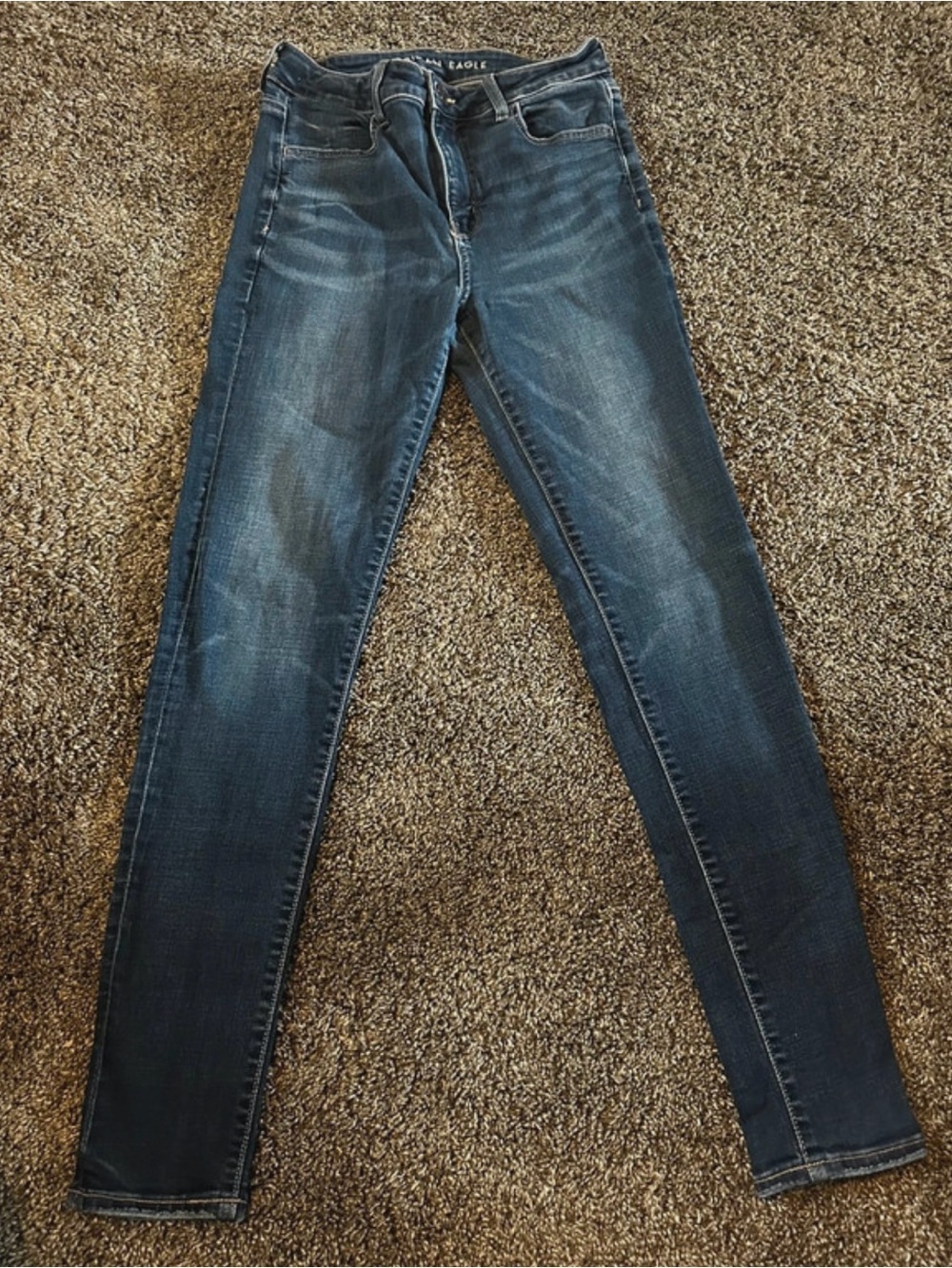 American Eagle Outfitters Dark Blue Skinny Jeans